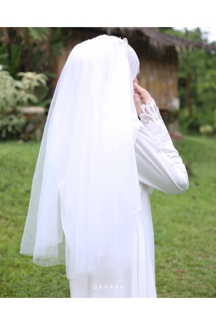 SET KESUMA PAKEJ CIK BRIDE OFFWHITE